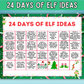 24 Days of Elf Ideas — Printable Elf on the Shelf Activity Pack