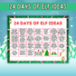 24 Days of Elf Ideas — Printable Elf on the Shelf Activity Pack