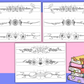 3D Bookmarks Printable for Kids — 9 Designs to Color & Fold