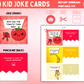 50 Kid Joke Cards — Printable Lunchbox Jokes & Riddles