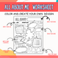 All About Me Worksheets — Printable Back-to-School Activity