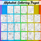 Alphabet Coloring Pages — A to Z Printable Letters for Kids